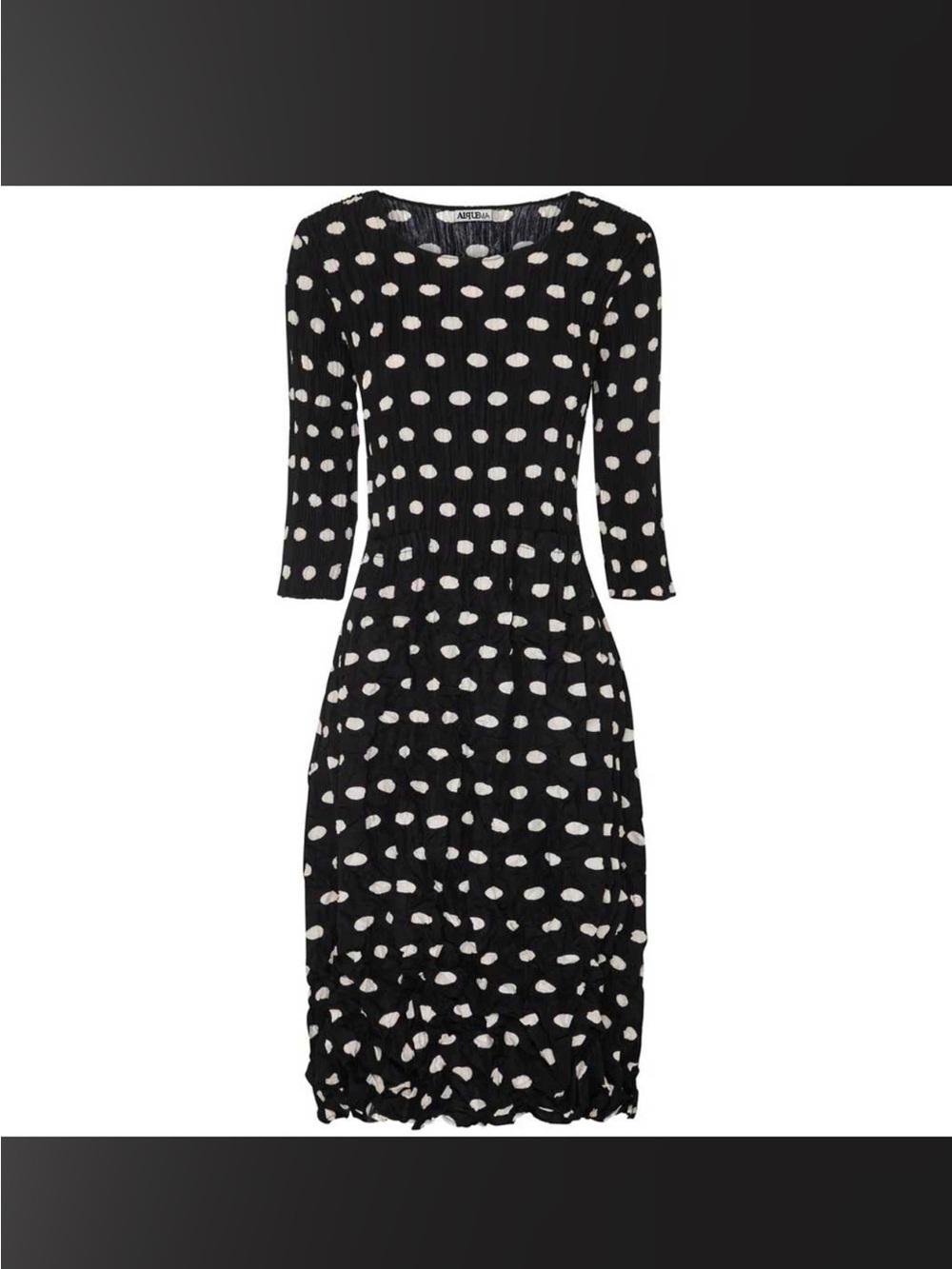 Alquema Elliptical Spot Smashed Pocket Dress, size 1/M